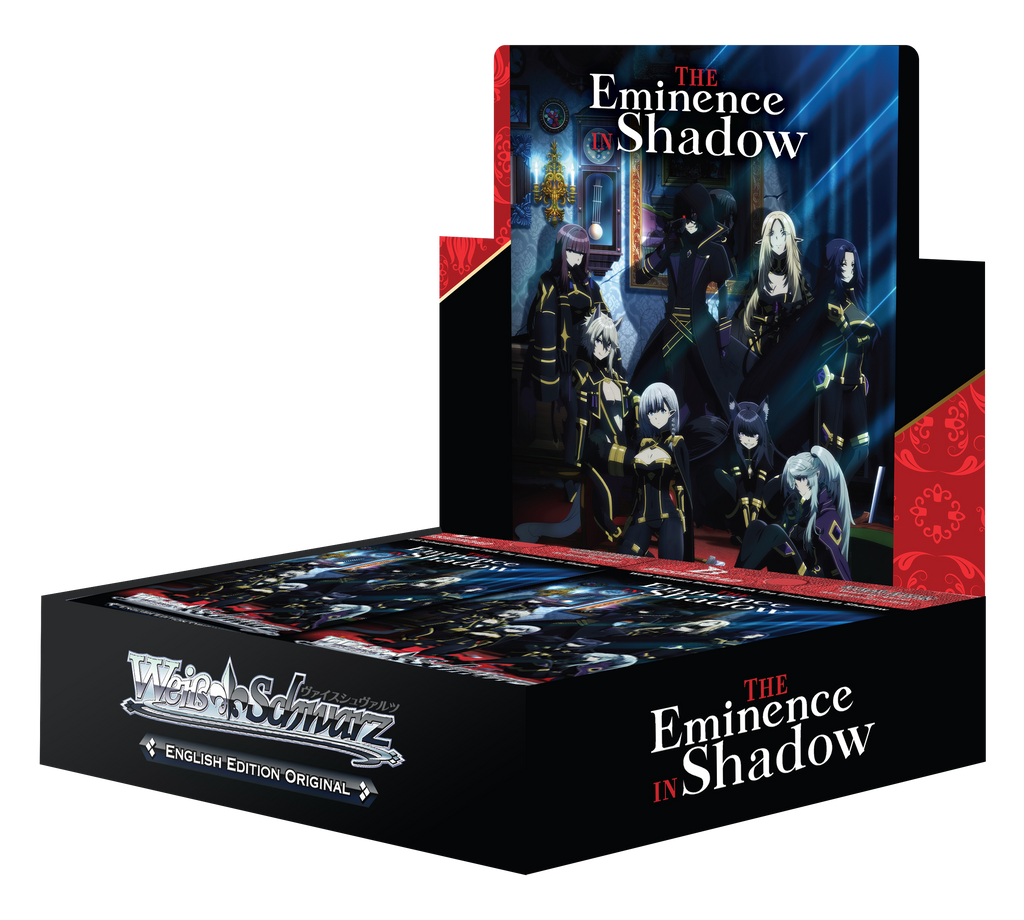Weiss Schwarz - The Eminence in Shadow - Display Case (24x Booster Boxes)