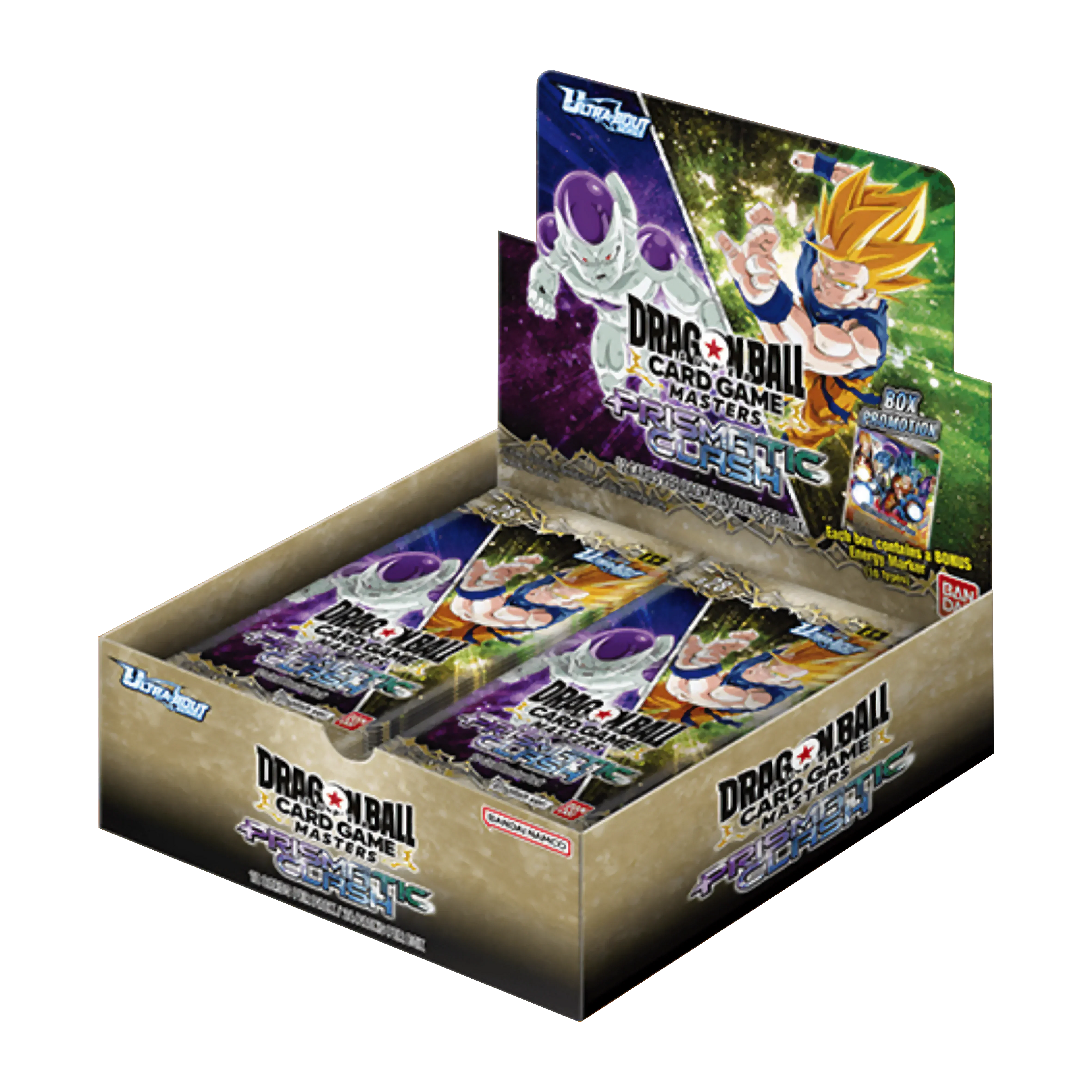 Dragon Ball Super CG Masters - Ultra-Bout Series Set 01 - Prismatic Clash (B28) - Booster Box (24x Packs)