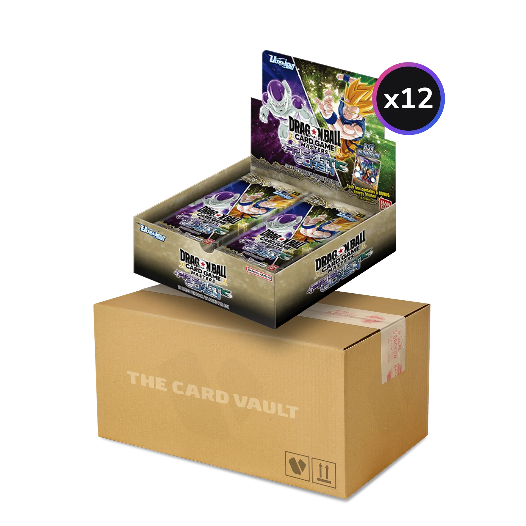 Dragon Ball Super CG Masters - Ultra-Bout Series Set 01 - Prismatic Clash (B28) - Display Case (12x Booster Boxes)