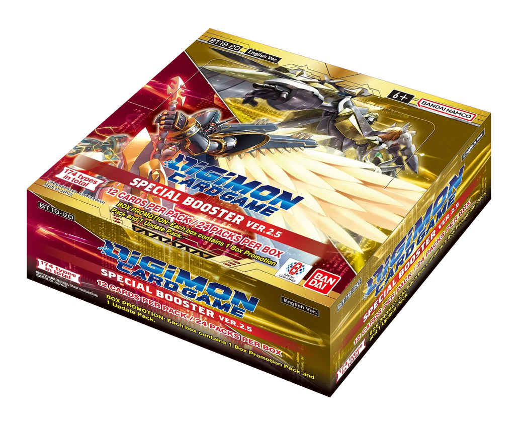 Digimon Card Game - Special Booster Ver. 2.5 (BT19-20) - Booster Box (24x Packs)