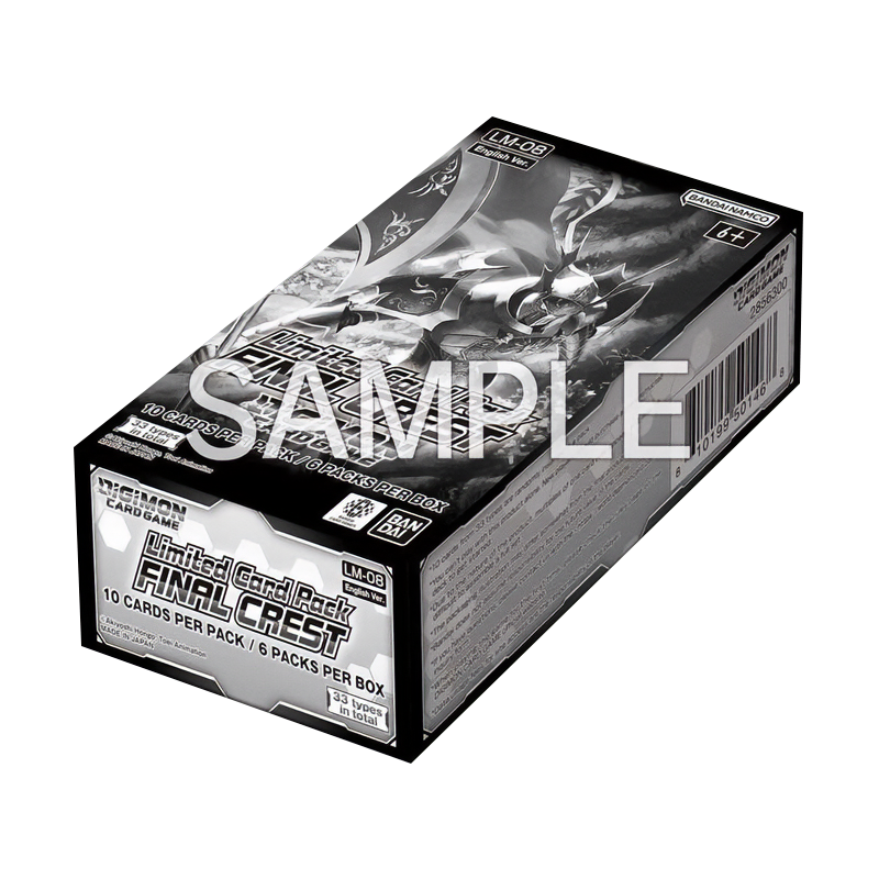 Digimon Card Game - Special Limited Set - Final Crest (LM08) - Booster Box (6x Packs)
