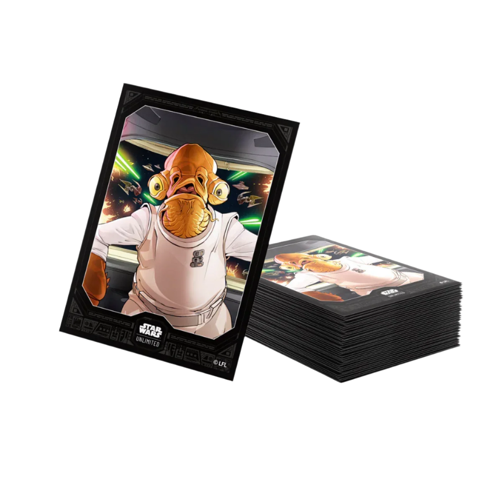 Gamegenic - Star Wars: Unlimited - Art Sleeves - Admiral Ackbar