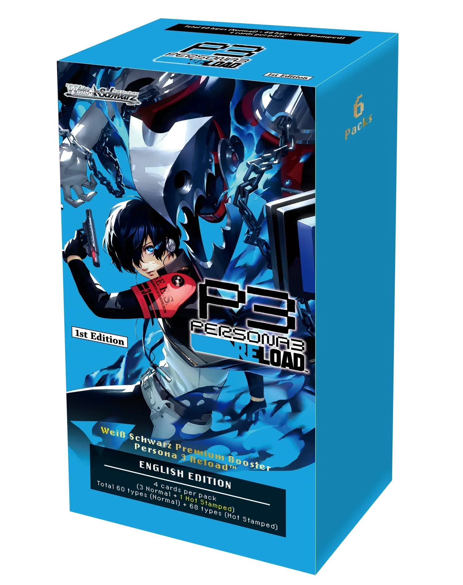 Weiss Schwarz - Persona 3 Reload - Premium Booster Box (6x Packs) (Reprint)