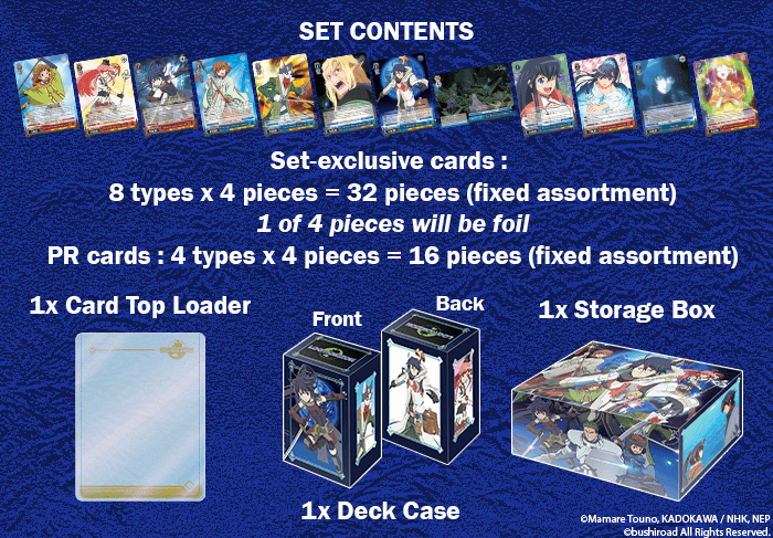 Weiss Schwarz - Log Horizon - Power Up Set