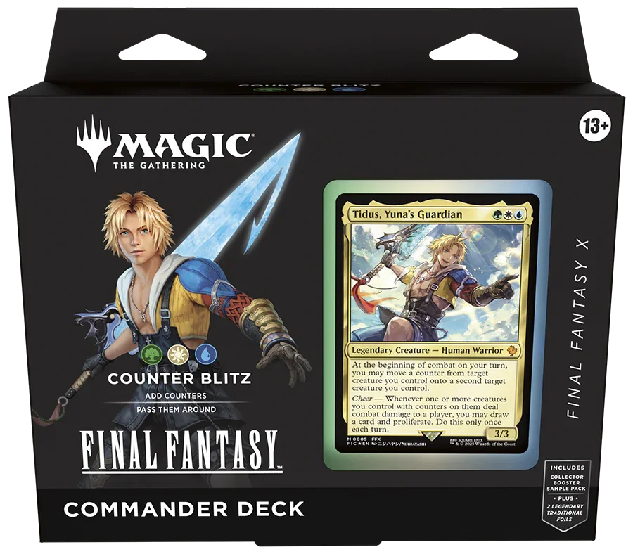 Magic: The Gathering - Universes Beyond - Final Fantasy - Commander Deck - Counter Blitz
