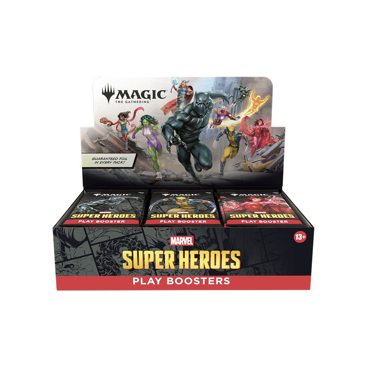Magic: The Gathering - Universes Beyond - Marvel Super Heroes - Play Booster Box (30x Packs)