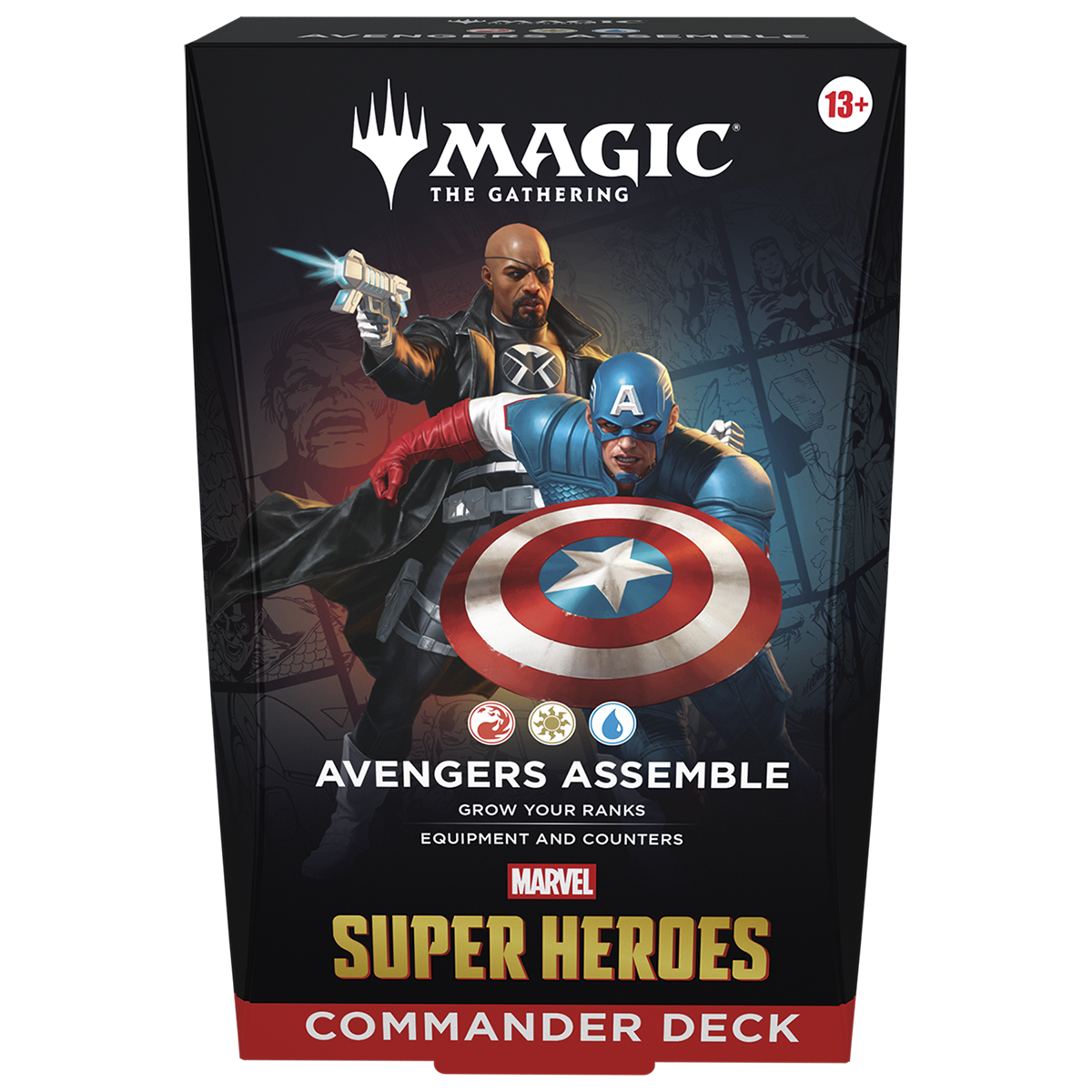 Magic: The Gathering - Universes Beyond - Marvel Super Heroes - Commander Deck - Bundle