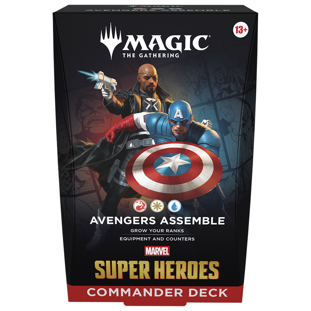 Magic: The Gathering - Universes Beyond - Marvel Super Heroes - Commander Deck - Avengers Assemble