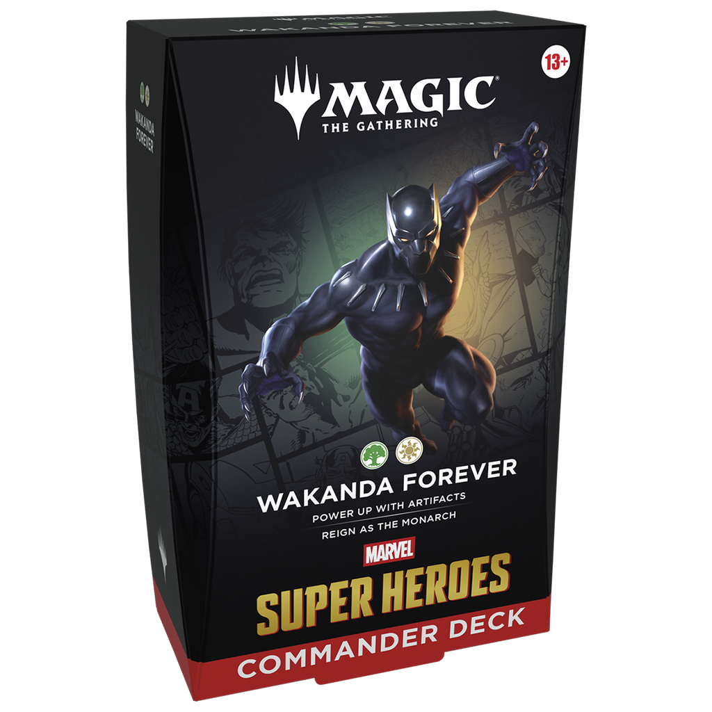 Magic: The Gathering - Universes Beyond - Marvel Super Heroes - Commander Deck - Wakanda Forever