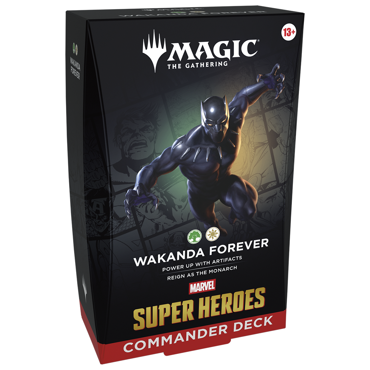 Magic: The Gathering - Universes Beyond - Marvel Super Heroes - Commander Deck - Wakanda Forever