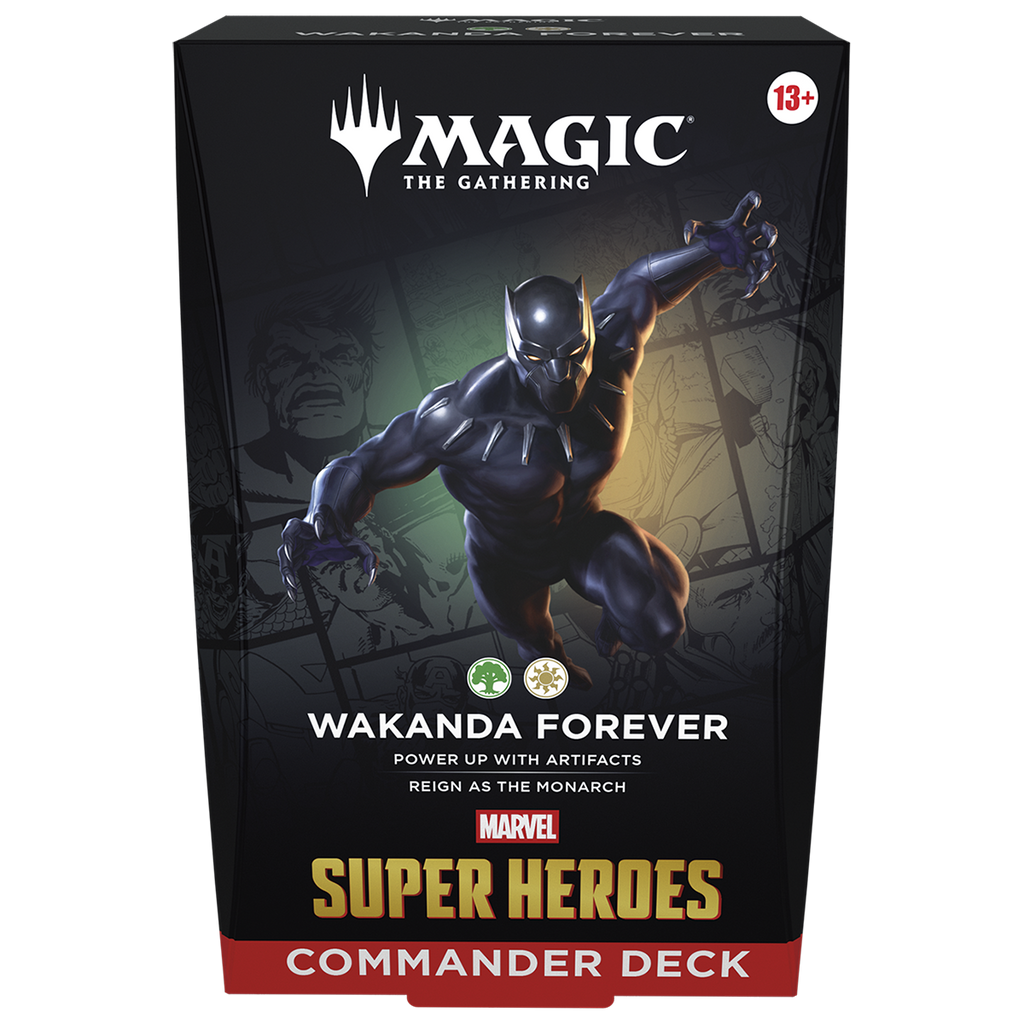 Magic: The Gathering - Universes Beyond - Marvel Super Heroes - Commander Deck - Wakanda Forever