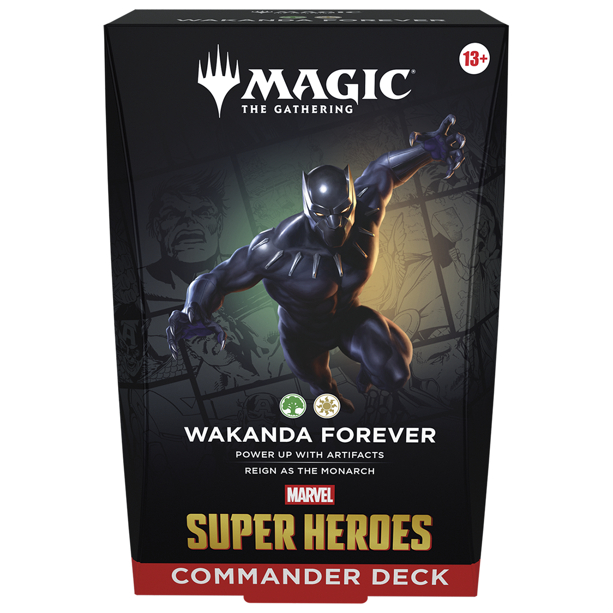 Magic: The Gathering - Universes Beyond - Marvel Super Heroes - Commander Deck - Wakanda Forever