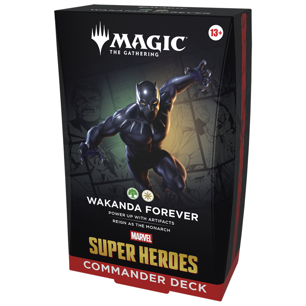 Magic: The Gathering - Universes Beyond - Marvel Super Heroes - Commander Deck - Wakanda Forever