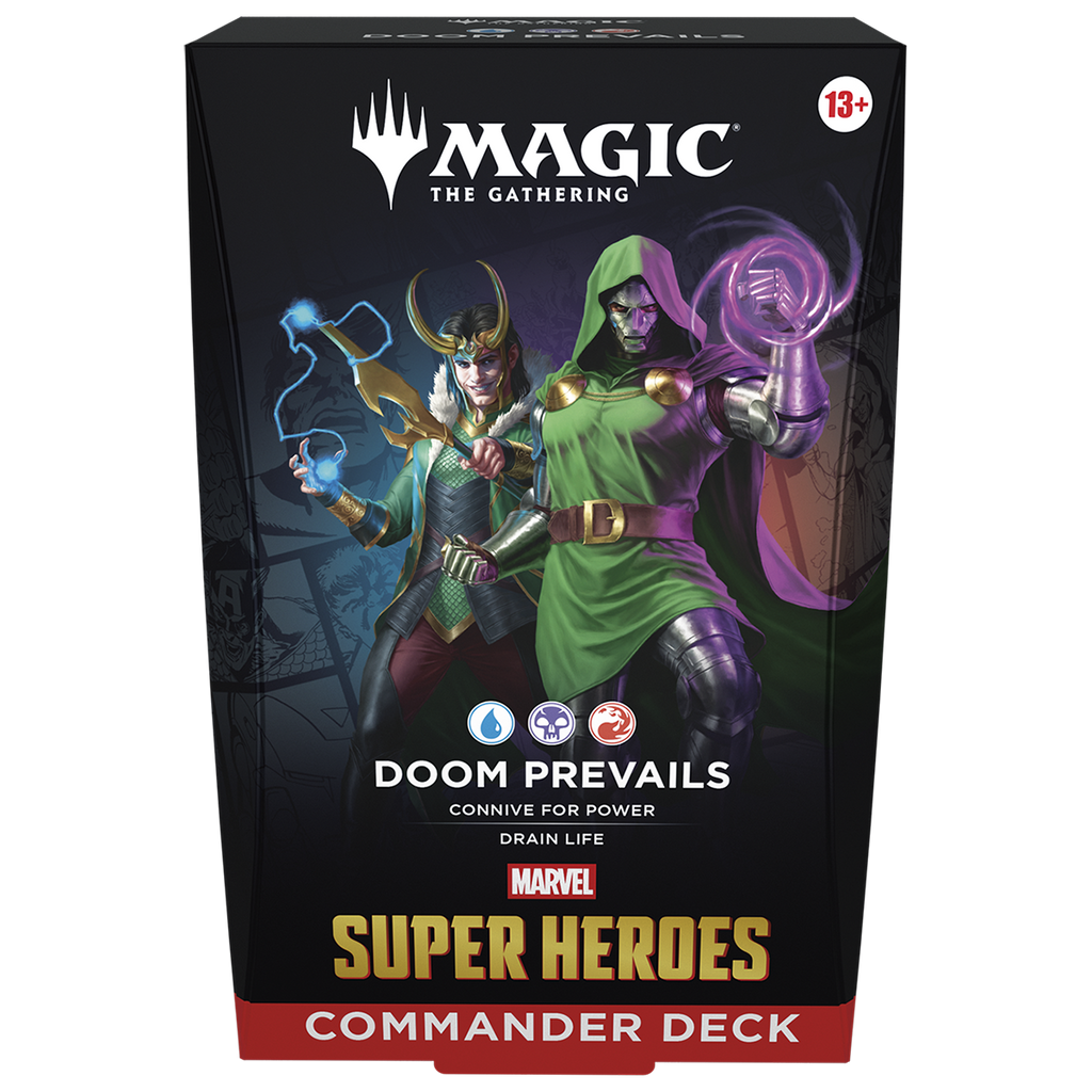 Magic: The Gathering - Universes Beyond - Marvel Super Heroes - Commander Deck - Bundle