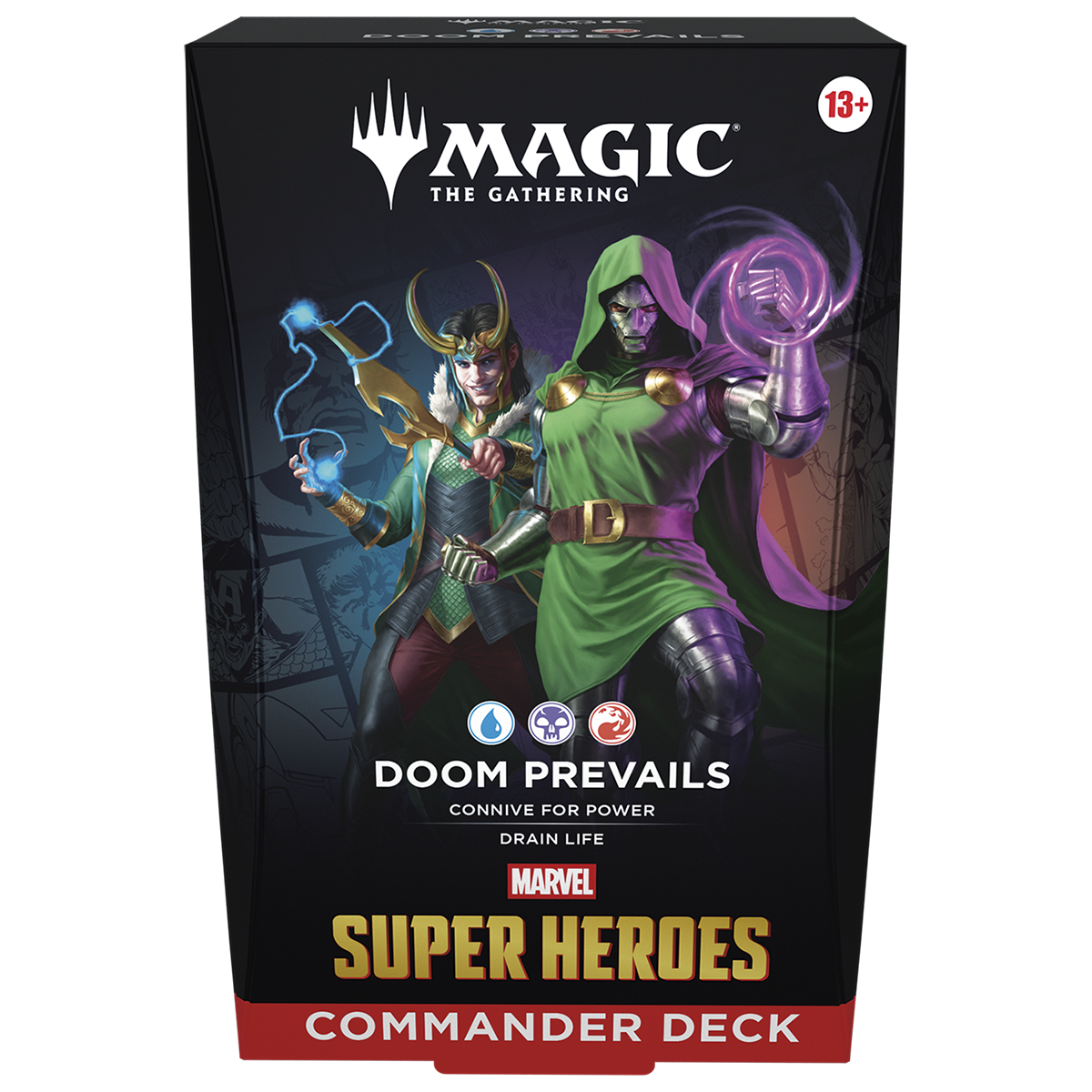 Magic: The Gathering - Universes Beyond - Marvel Super Heroes - Commander Deck - Bundle