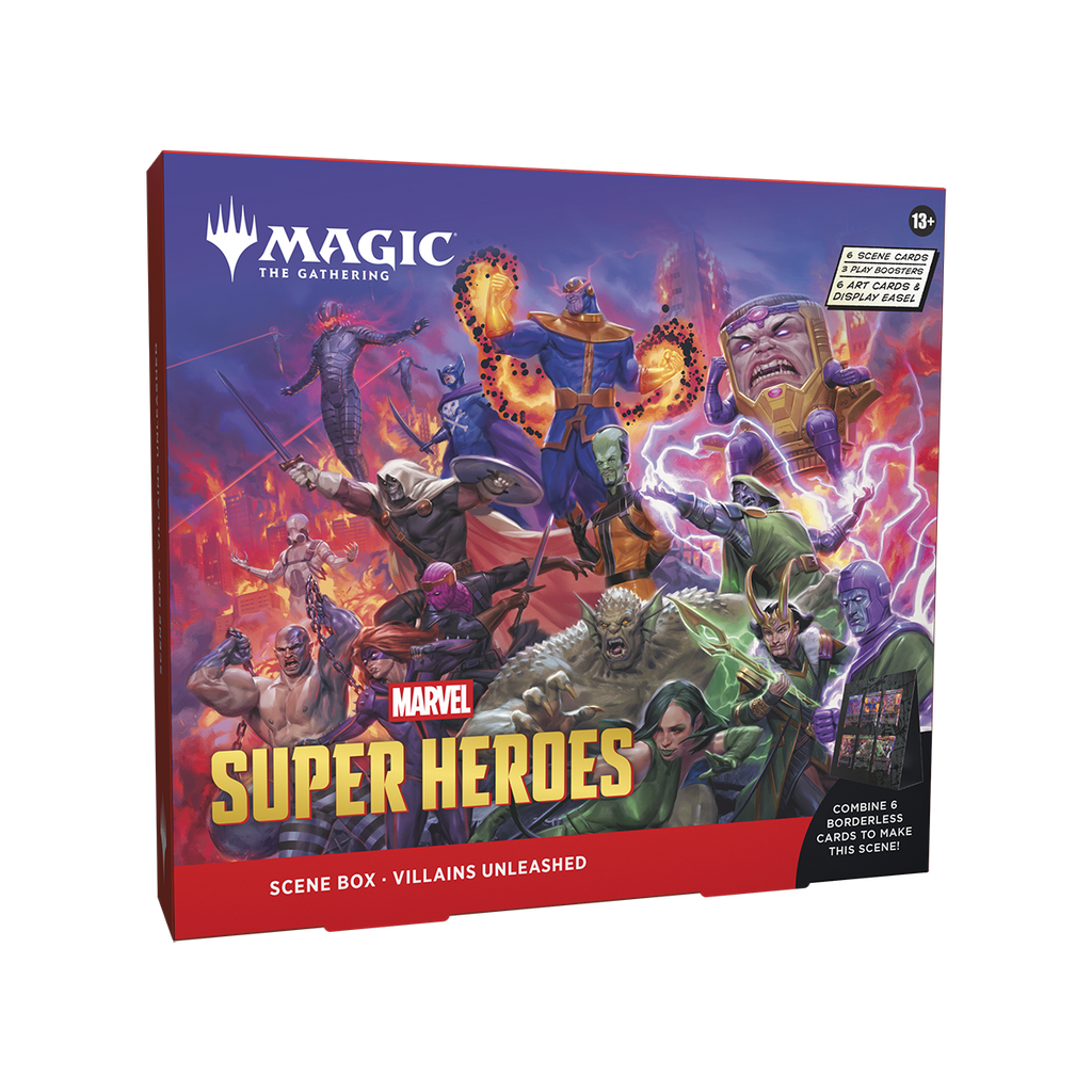 Magic: The Gathering - Universes Beyond - Marvel Super Heroes - Scene Box - Villains Unleashed