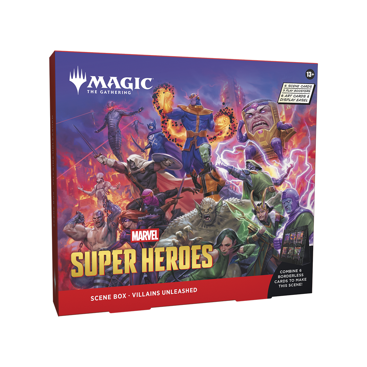 Magic: The Gathering - Universes Beyond - Marvel Super Heroes - Scene Box - Villains Unleashed