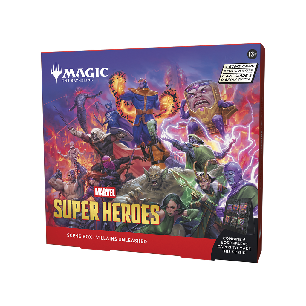 Magic: The Gathering - Universes Beyond - Marvel Super Heroes - Scene Box - Villains Unleashed