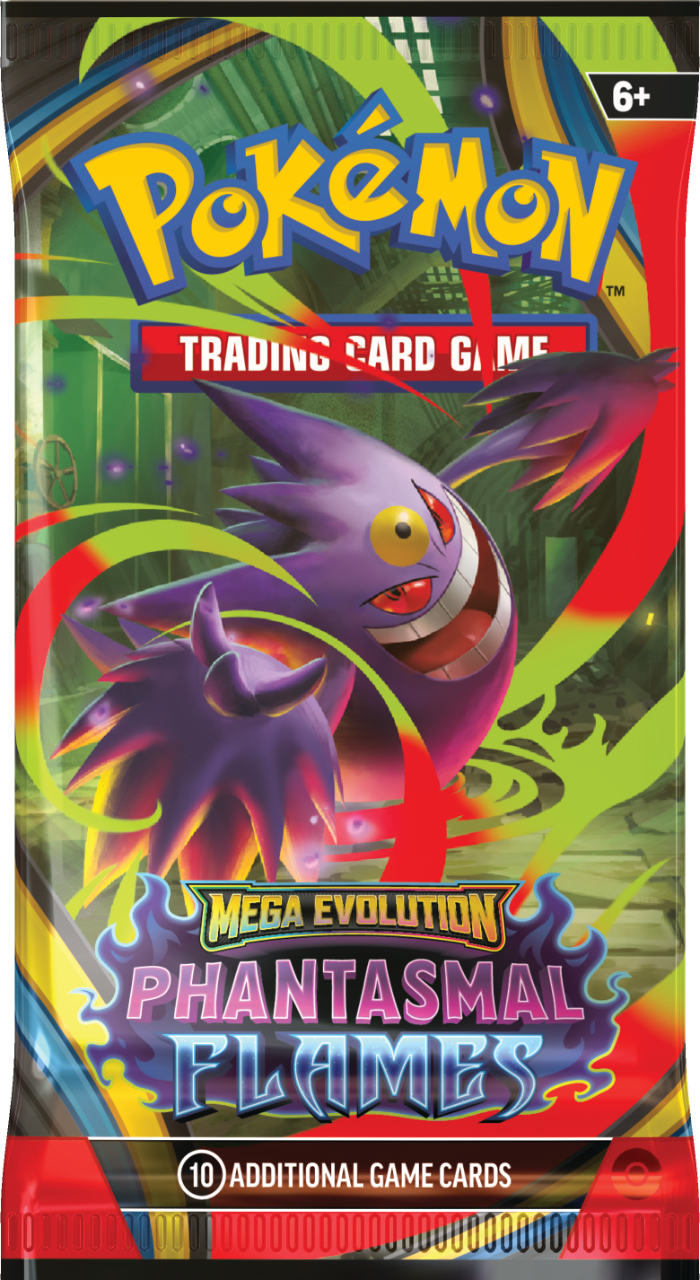 Pokemon TCG - Mega Evolutions - Phantasmal Flames - Booster Pack