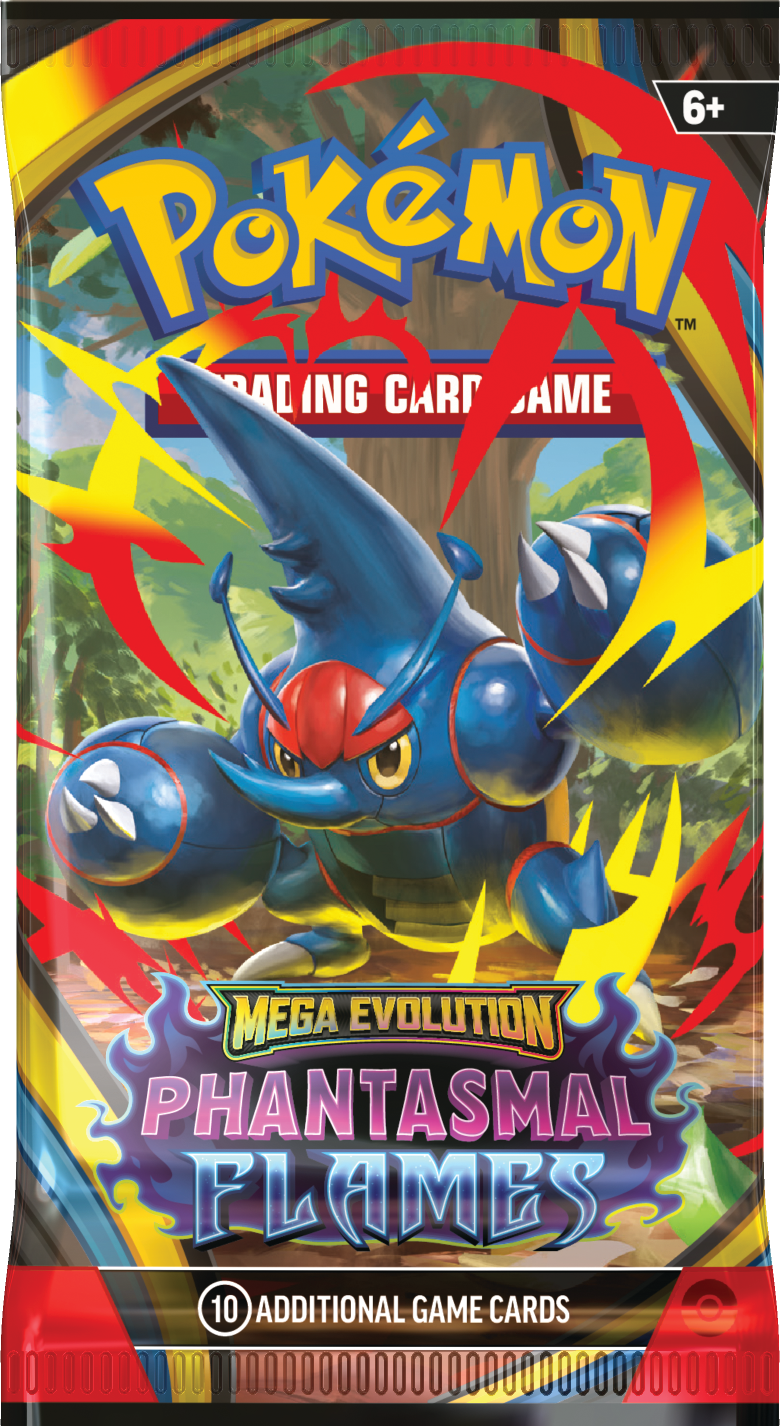 Pokemon TCG - Mega Evolutions - Phantasmal Flames - Booster Pack