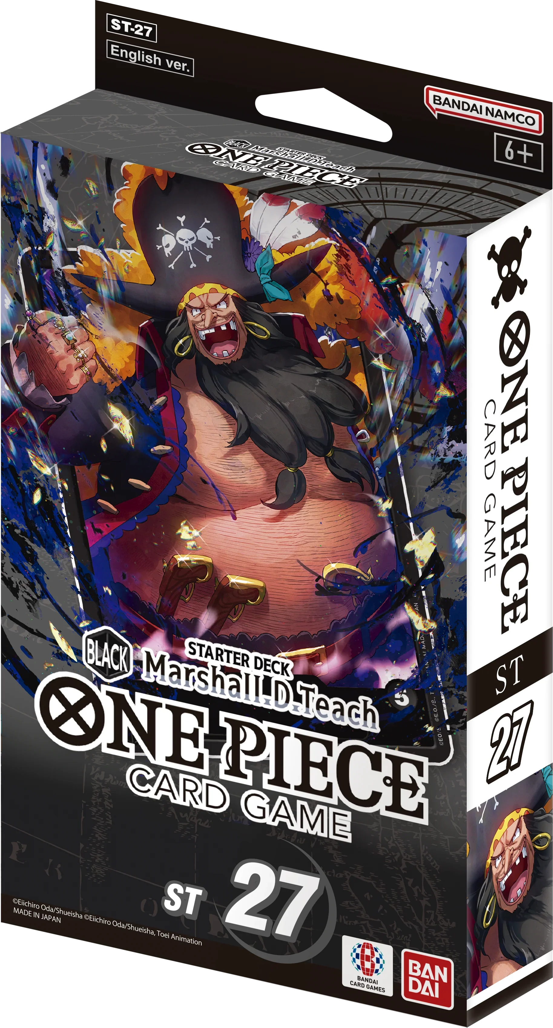 One Piece TCG - Starter Deck - (Black) Marshall.D.Teach (ST-27)