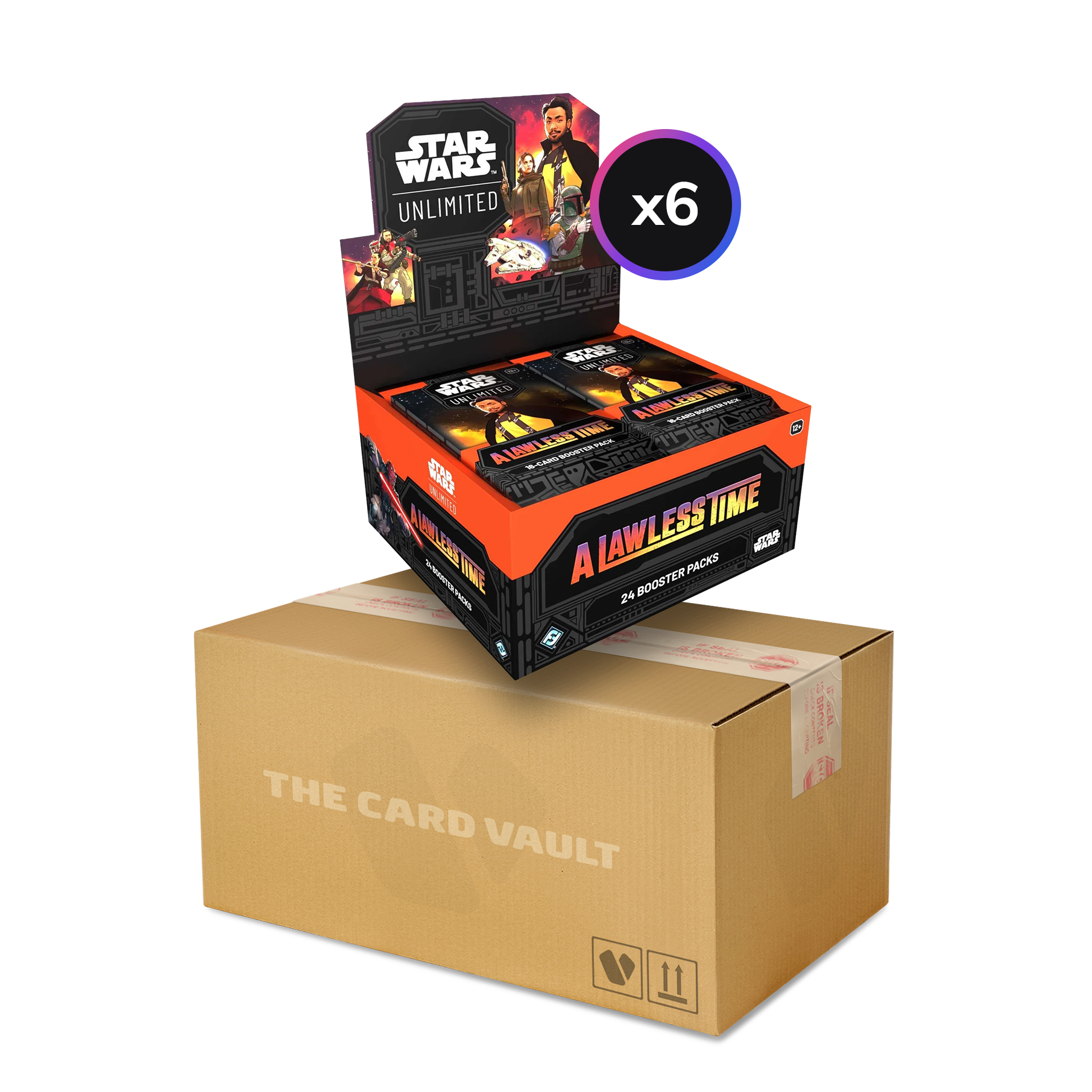 Star Wars: Unlimited - A Lawless Time - Display Case (6x Booster Boxes)