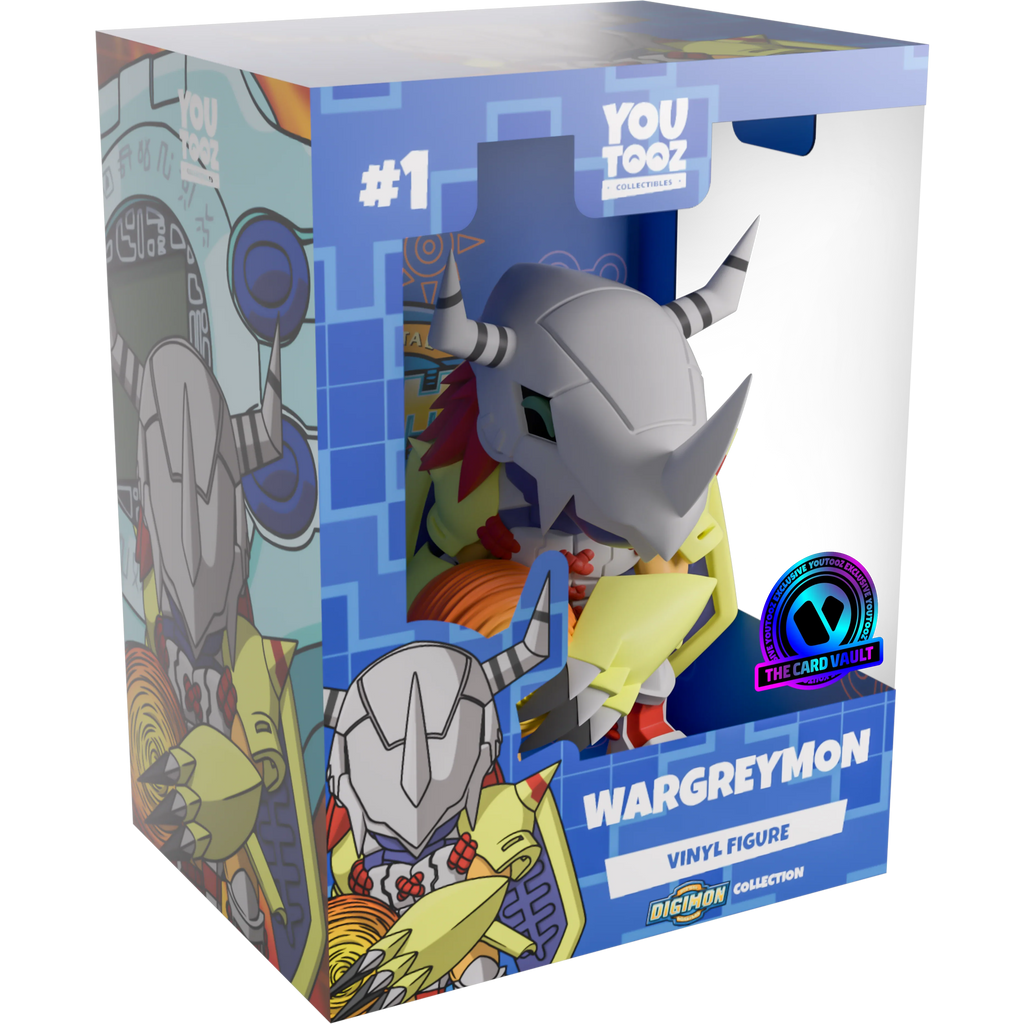 Youtooz - Digimon - Wargreymon - Vinyl Figure #1 (Limited Edition) (The Card Vault Exclusive)