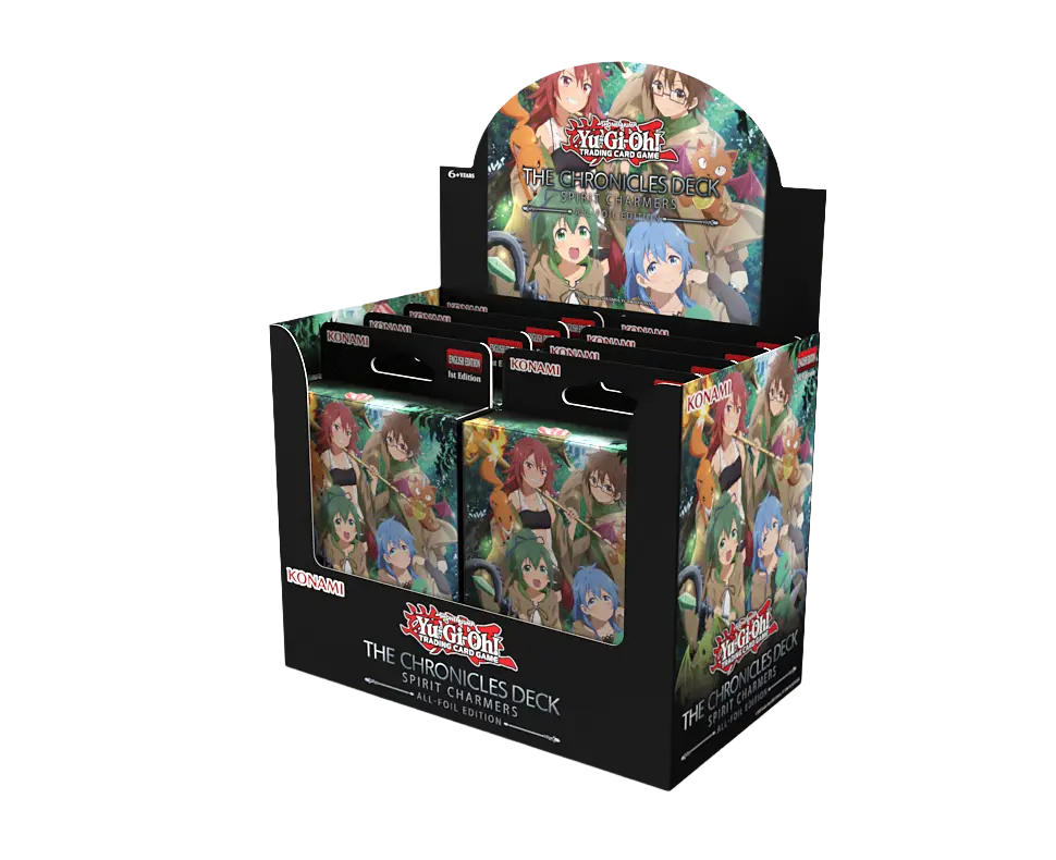 Yu-Gi-Oh! - The Chronicles Deck - Spirit Charmers (All-Foil Edition) - CDU (8x Decks)