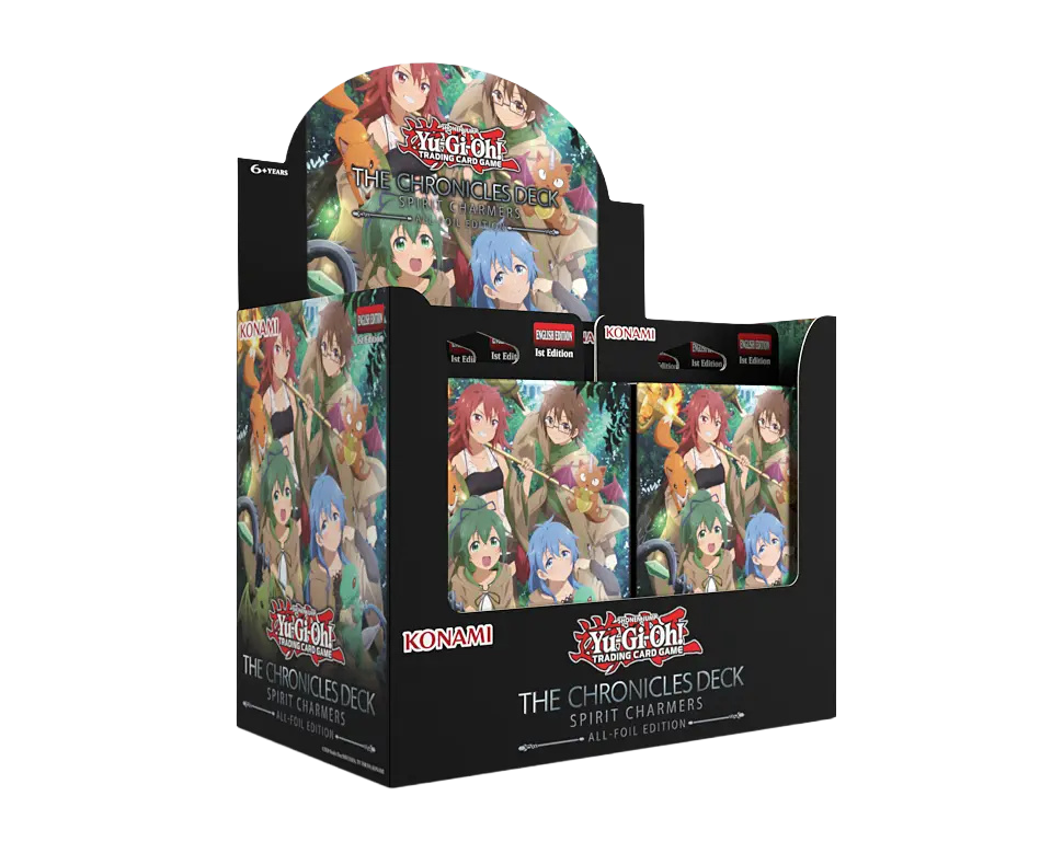 Yu-Gi-Oh! - The Chronicles Deck - Spirit Charmers (All-Foil Edition) - CDU (8x Decks)
