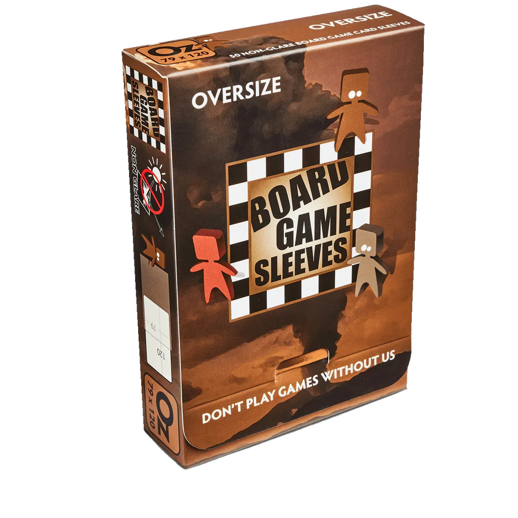 Board Game Sleeves - Non-Glare - Oversize (82x124mm)