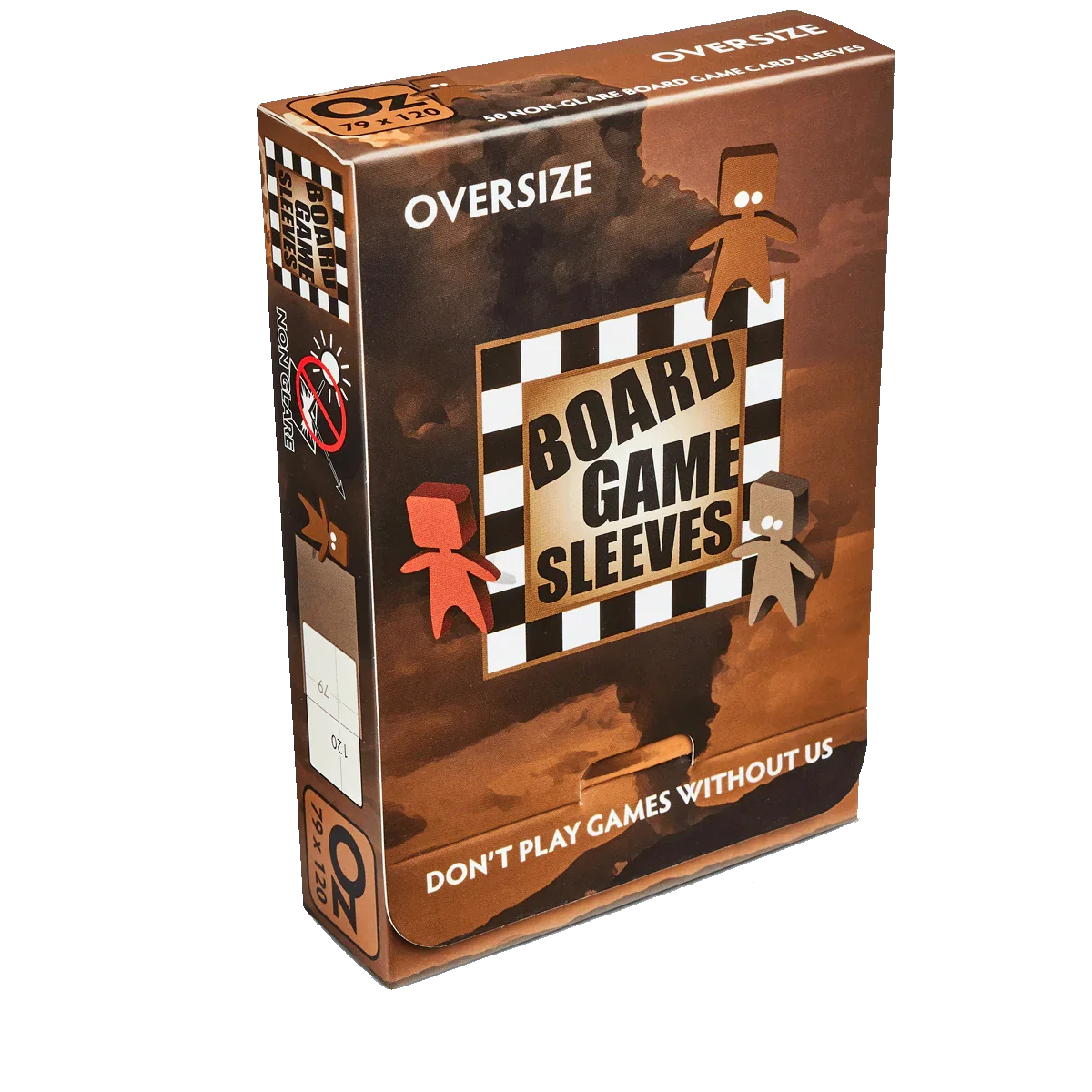 Board Game Sleeves - Non-Glare - Oversize (82x124mm)