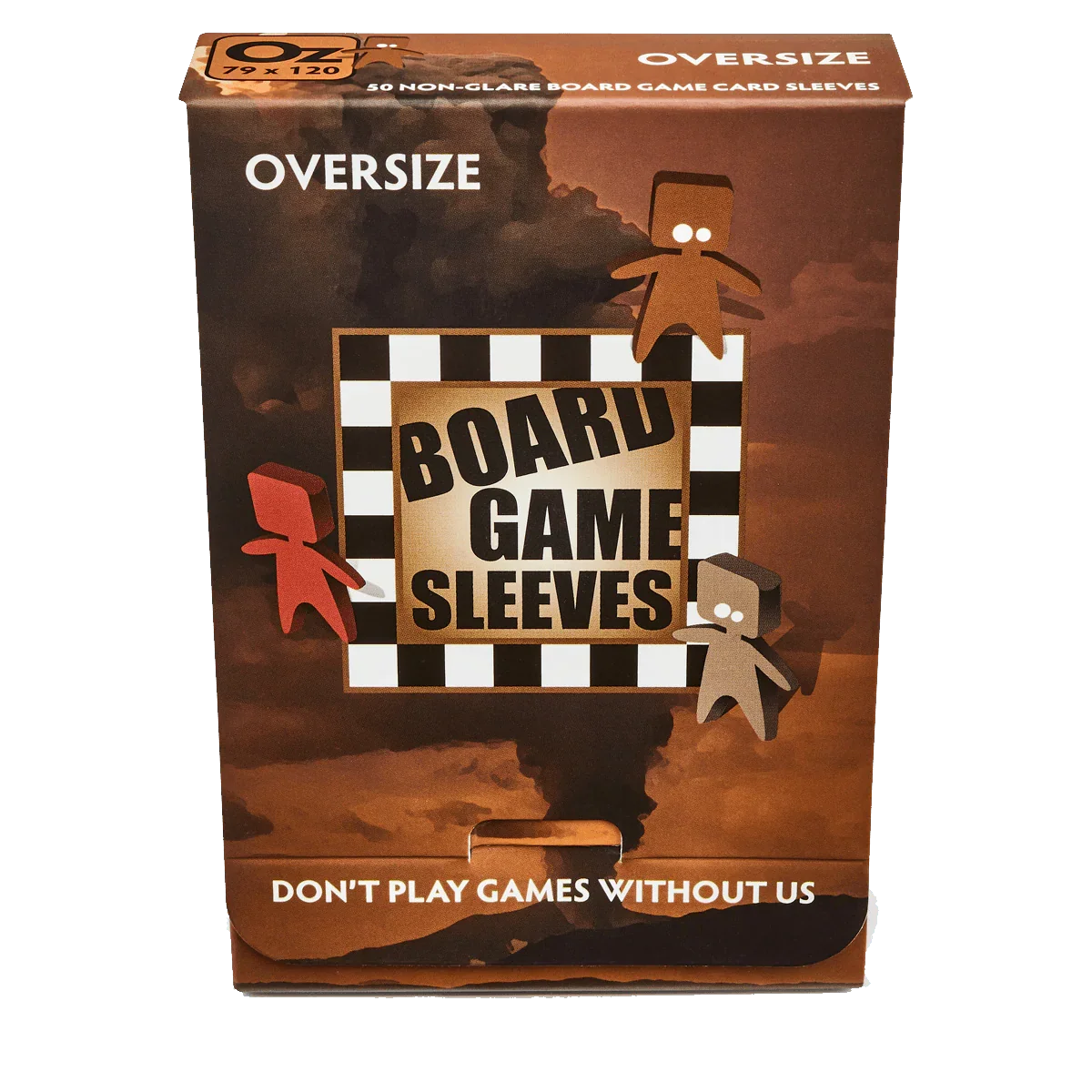 Board Game Sleeves - Non-Glare - Oversize (82x124mm)