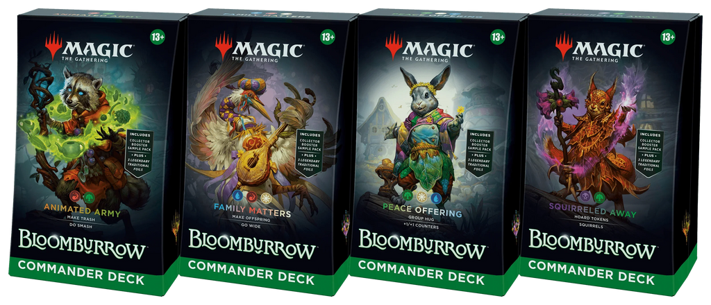 Magic: The Gathering - Bloomburrow - Commander Deck - Bundle