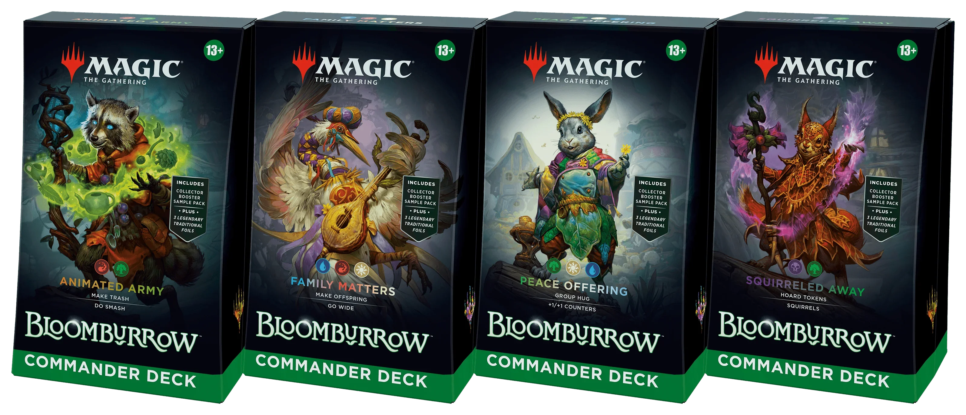 Magic: The Gathering - Bloomburrow - Commander Deck - Bundle