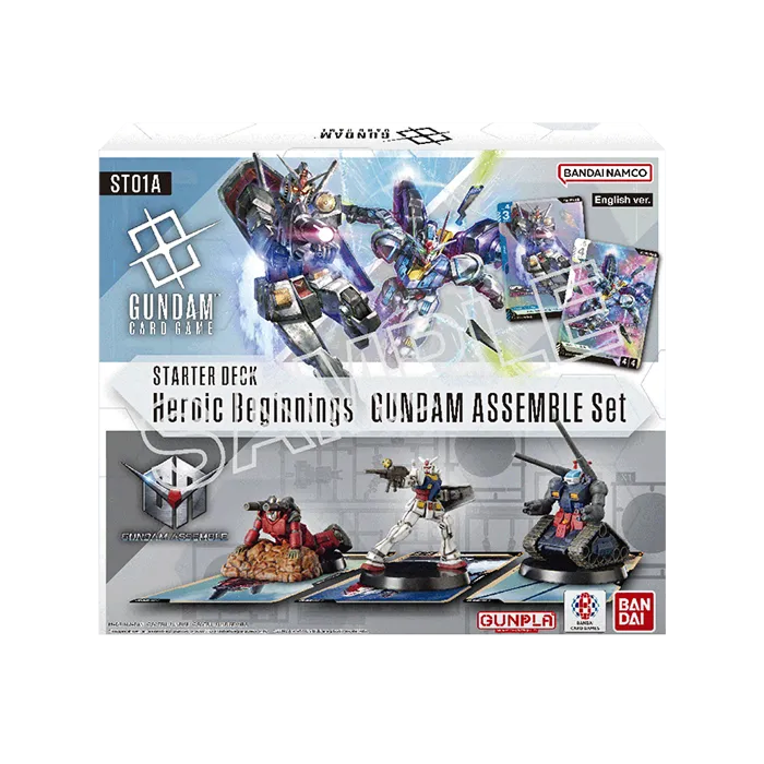 Gundam Card Game - Gundam Assemble Starter Set - Heroic Beginnings (ST01A)