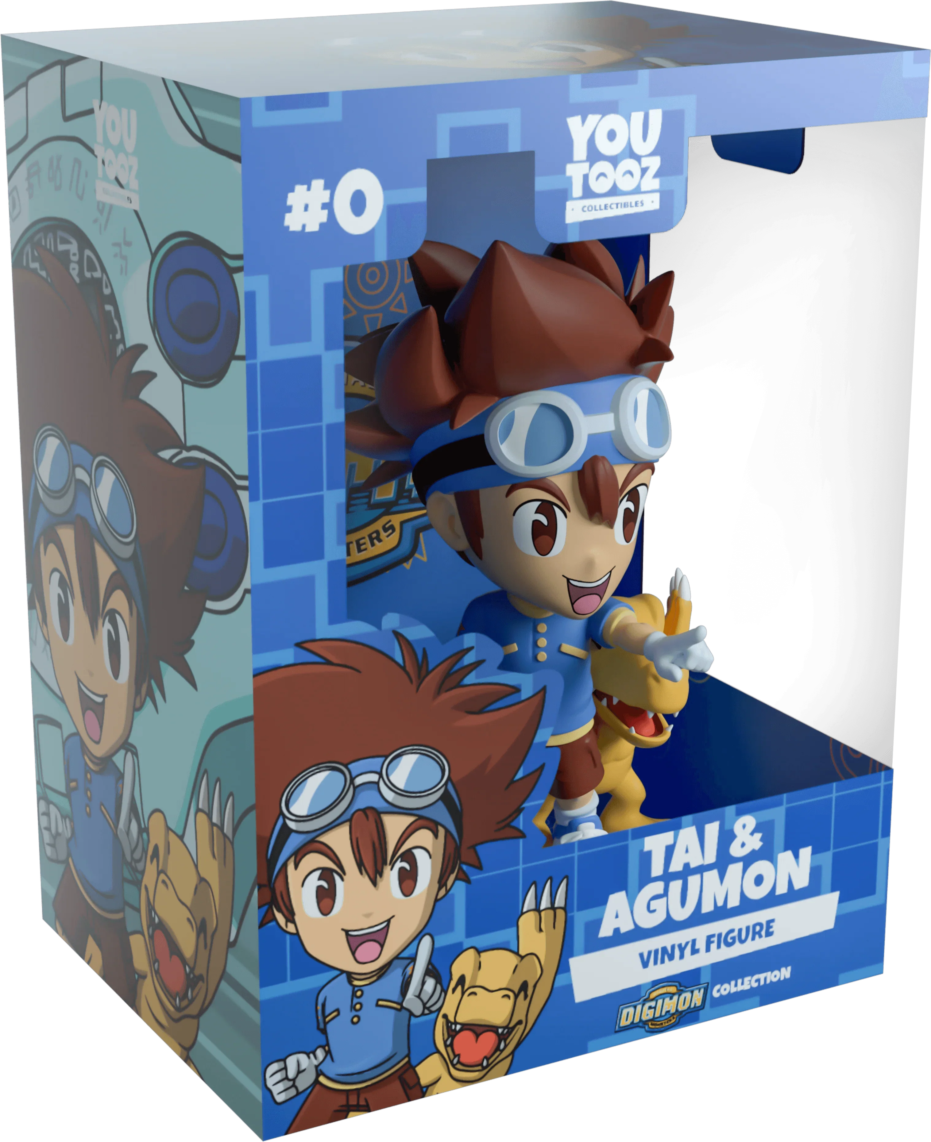 Youtooz - Digimon - Tai and Agumon Vinyl Figure #0