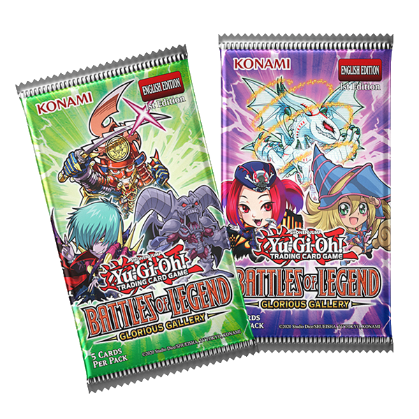 Yu-Gi-Oh! - Battles of Legend: Glorious Gallery - Display Case (12x Booster Boxes) (1st Edition)