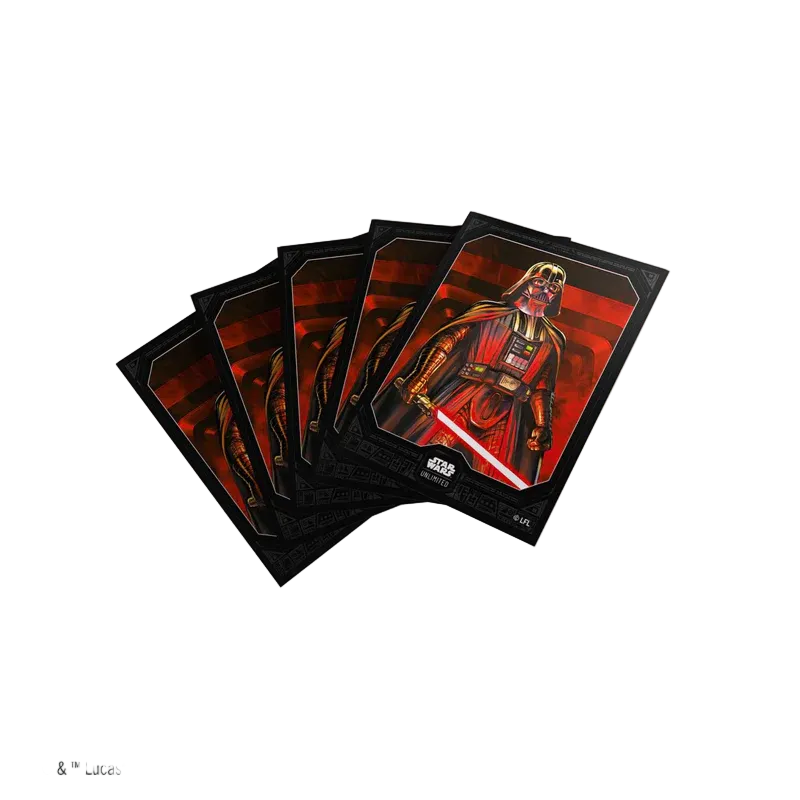 Gamegenic - Star Wars: Unlimited - Premium Art Sleeves - Darth Vader Unstoppable