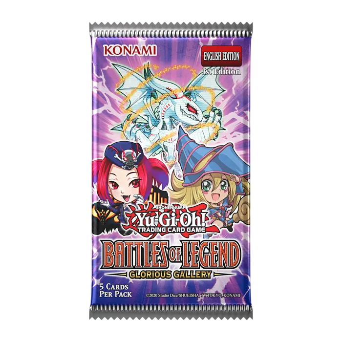 Yu-Gi-Oh! - Battles of Legend: Glorious Gallery - Booster Box (24x Packs) (1st Edition)