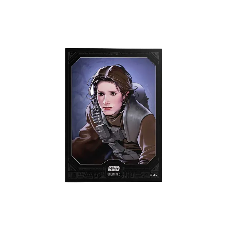 Gamegenic - Star Wars: Unlimited - Premium Art Sleeves - Leia Organa