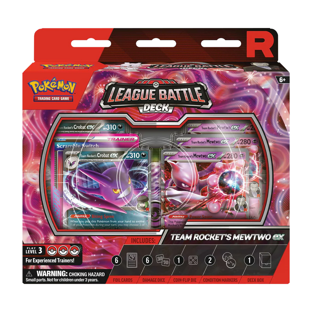 Pokemon TCG - Scarlet & Violet - League Battle Deck - Team Rocket's Mewtwo ex