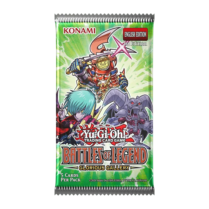 Yu-Gi-Oh! - Battles of Legend: Glorious Gallery - Booster Pack