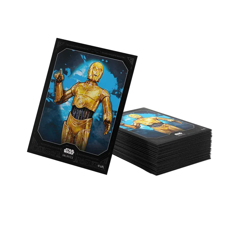 Gamegenic - Star Wars: Unlimited - Premium Art Sleeves - C-3PO