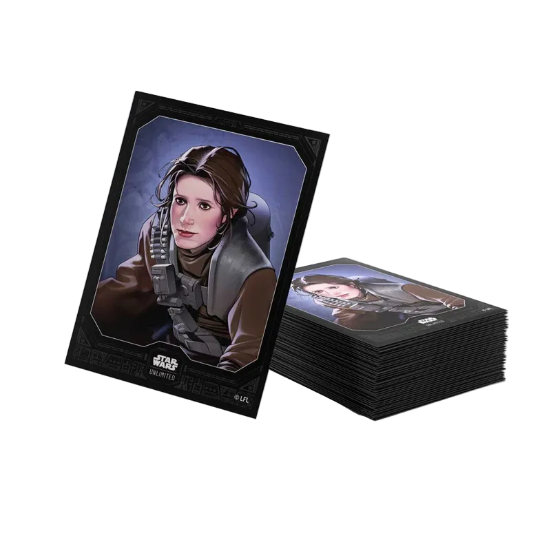 Gamegenic - Star Wars: Unlimited - Premium Art Sleeves - Leia Organa
