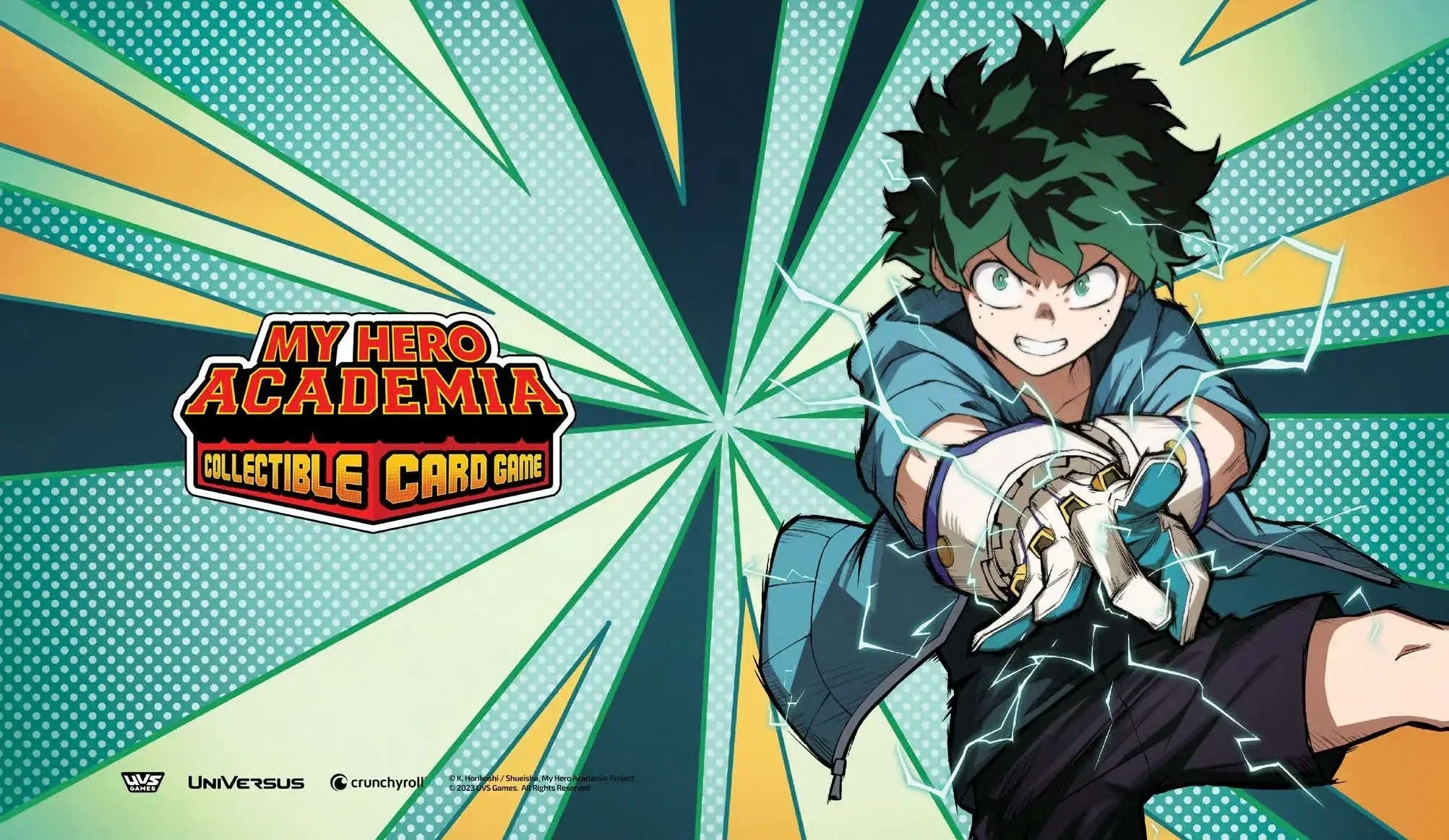 UniVersus CCG - My Hero Academia: Jet Burn - Izuku Midoriya Playmat