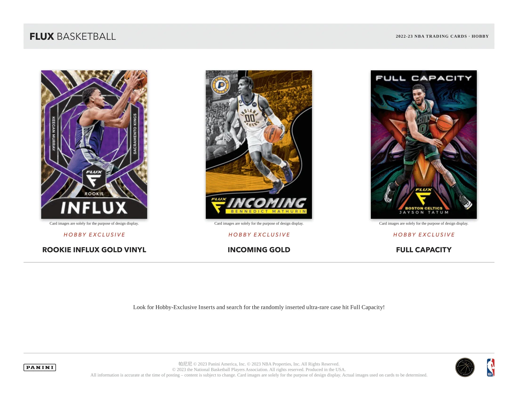 Panini - 2022/23 Flux Basketball (NBA) - Hobby Box