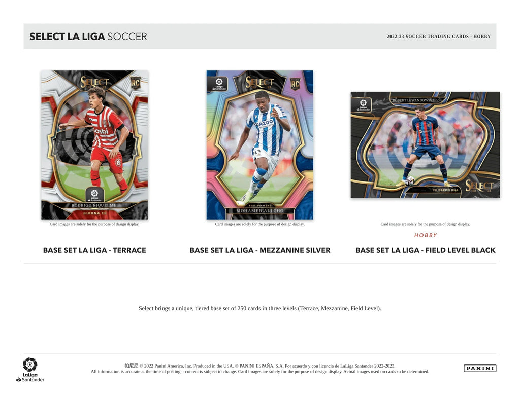 Panini - 2022/23 Select La Liga Football (Soccer) - Hobby Box