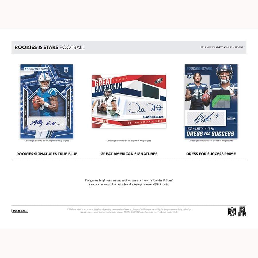 Panini - 2023 Rookies & Stars American Football (NFL) - Hobby Box