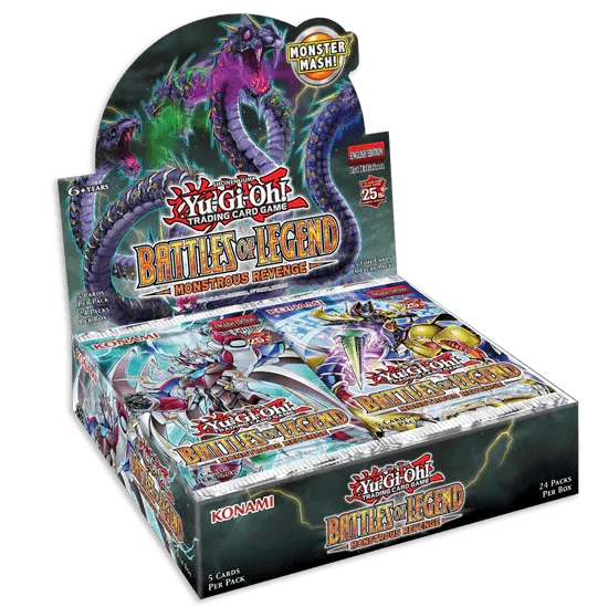 Yu-Gi-Oh! - Battles of Legend: Monstrous Revenge - Booster Box (24x Packs)